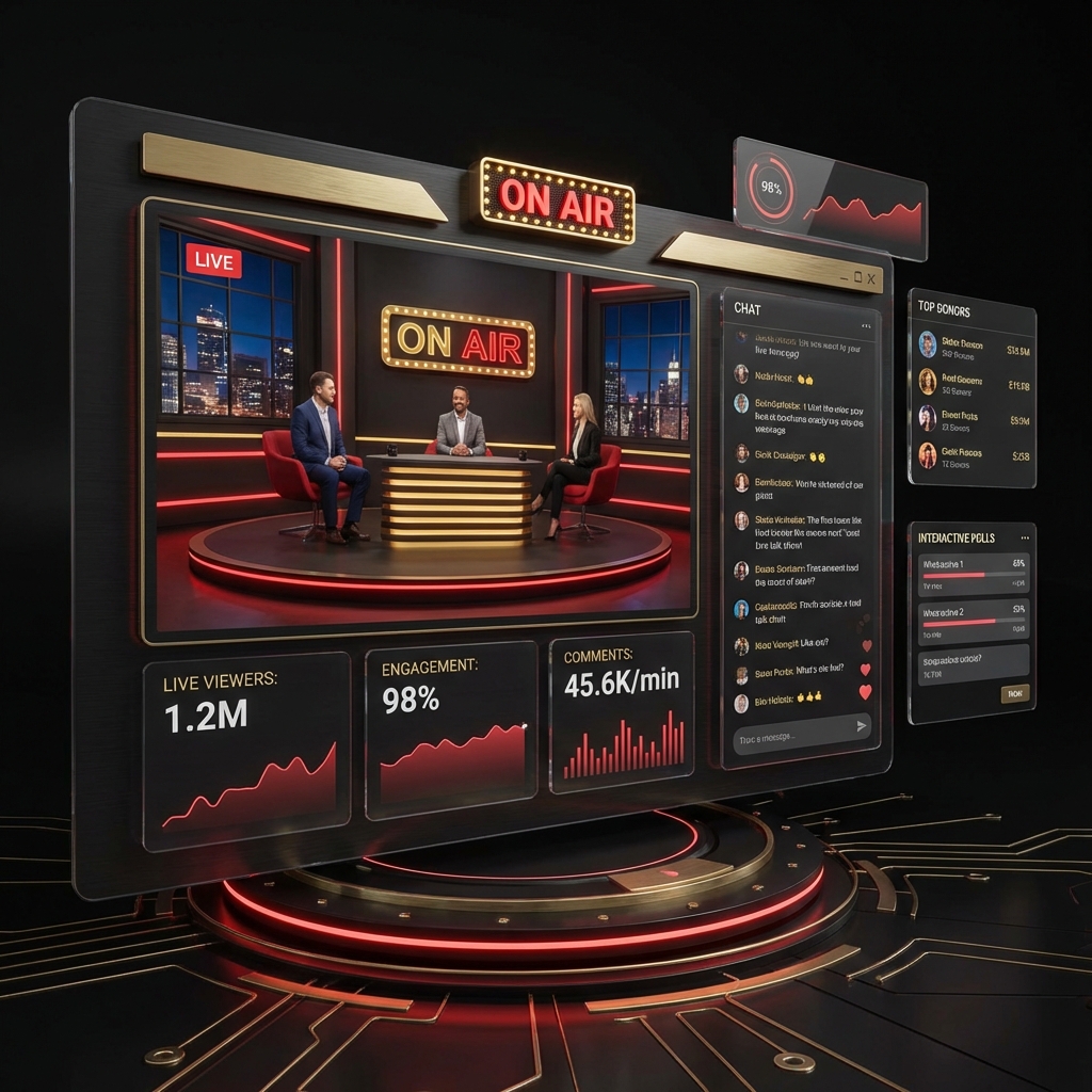 Entertainment Broadcast Dashboard