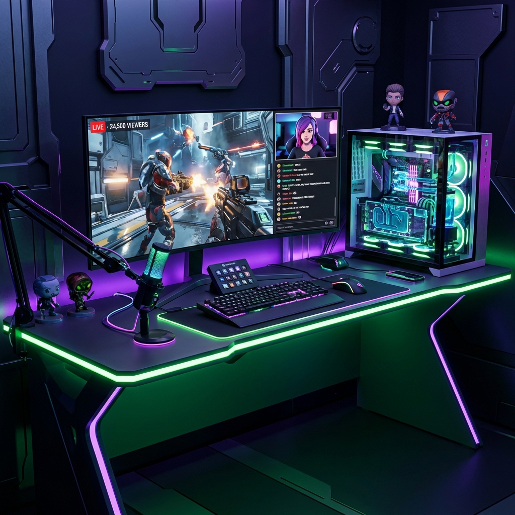 Gaming Streaming Setup